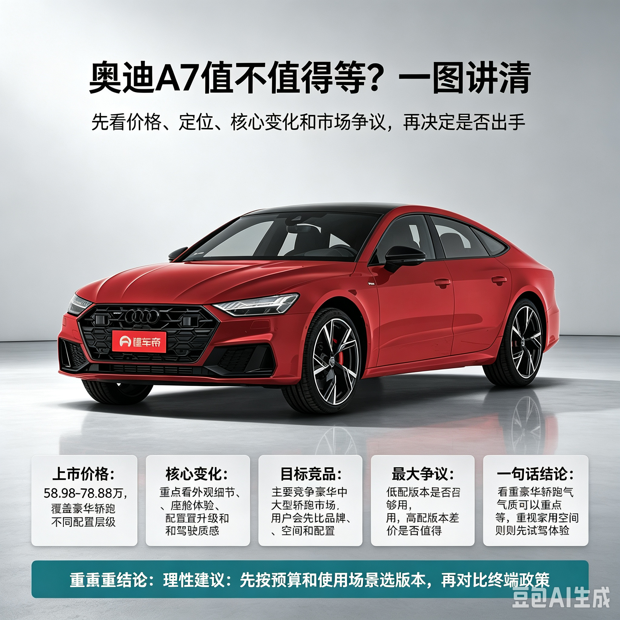 奥迪A7值不值得等？看完再说