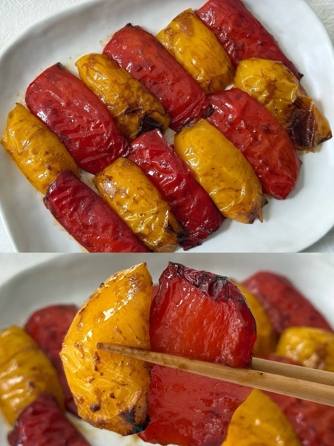 简单低卡🍢 🍢 🍢超绝调料烤彩椒