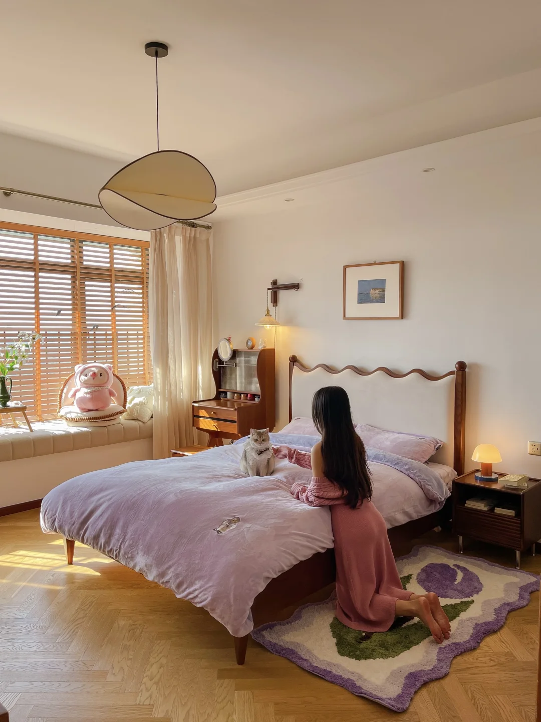 冬日的小卧室，因为有阳光而温暖~