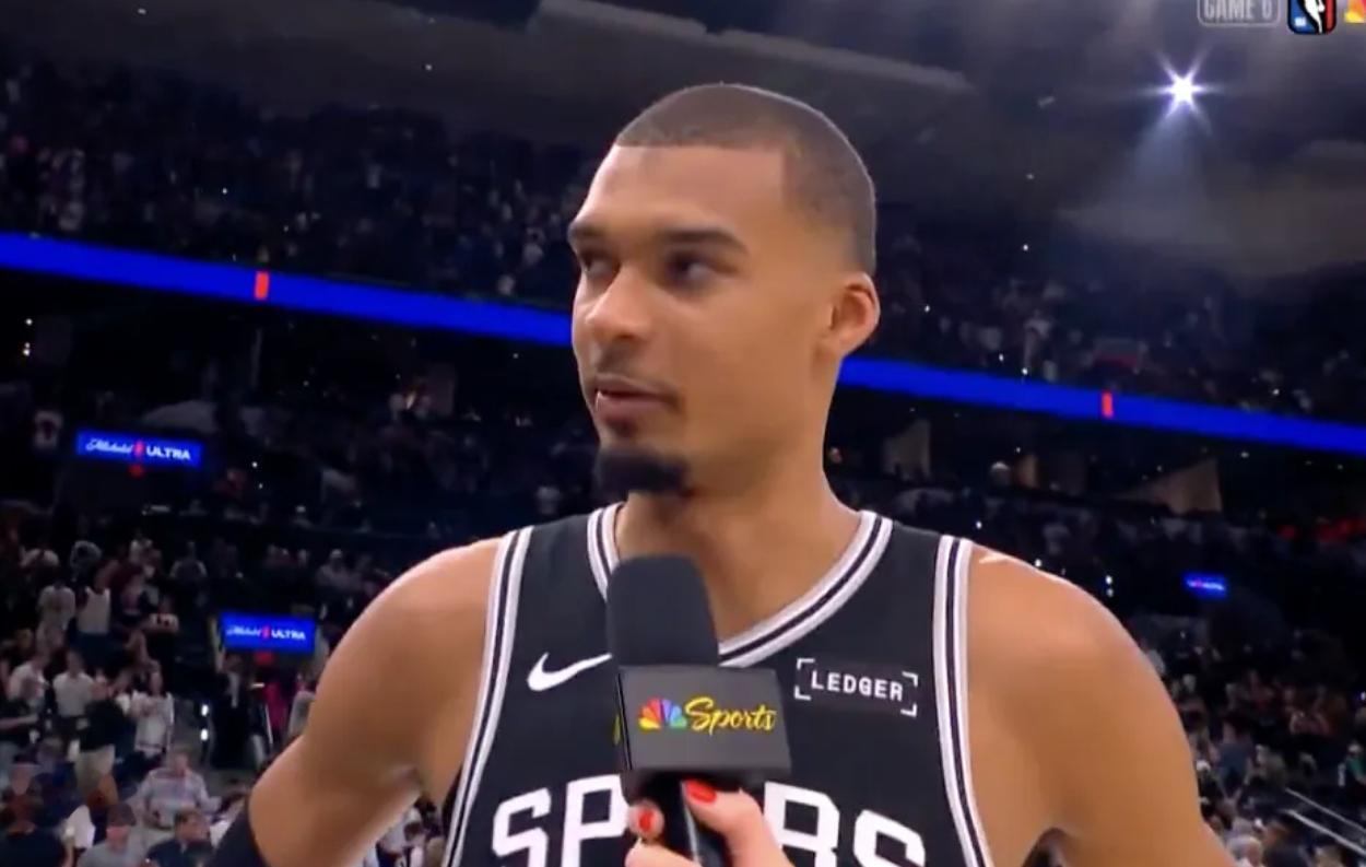 为何马刺天生适合大场面？文班：我们目前还没取得什么成就  今日NBA季...