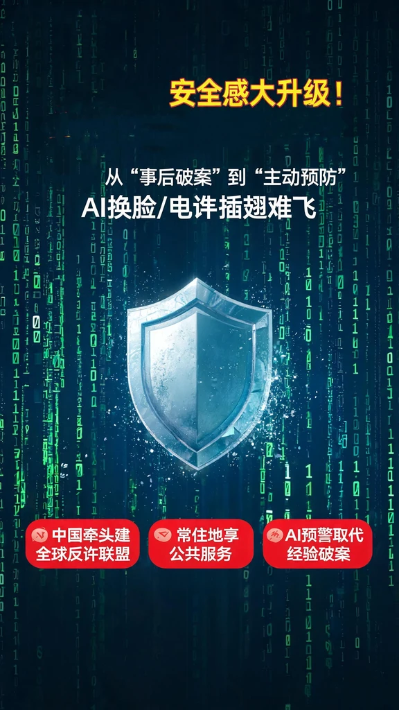 国家安全网大升级！AI换脸/电诈插翅难飞