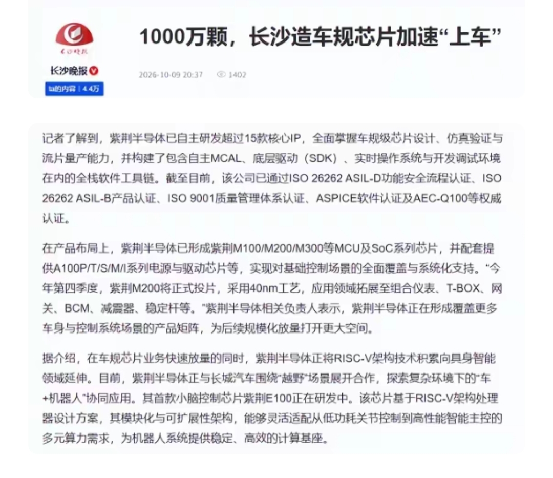 全栈自研，长城汽车越来越实至名归[赞][赞][赞]