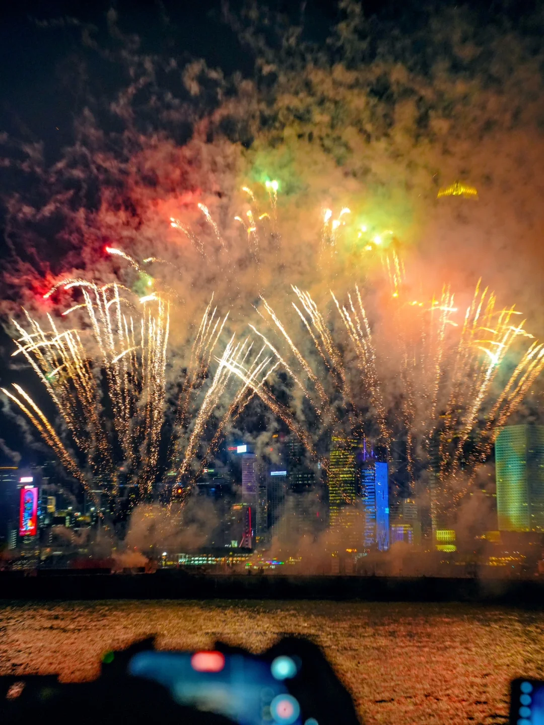 我不允许还有人没去香港看维港的水上烟花‼️