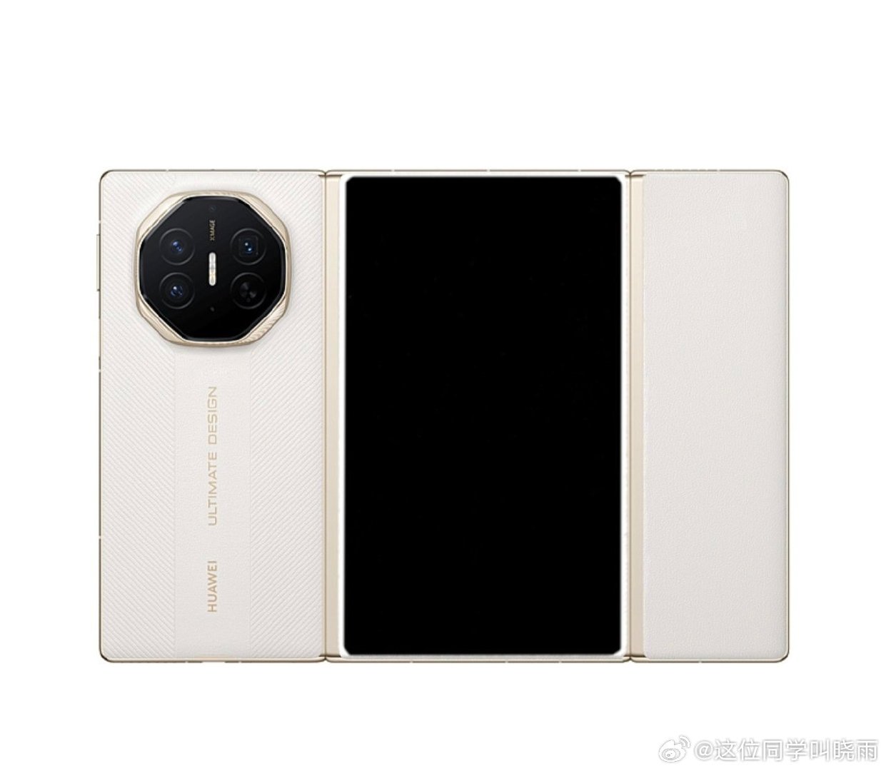 等一下！余承东发布得视频中！是不是新一代的华为Mate XT？#华为[超话]# ​