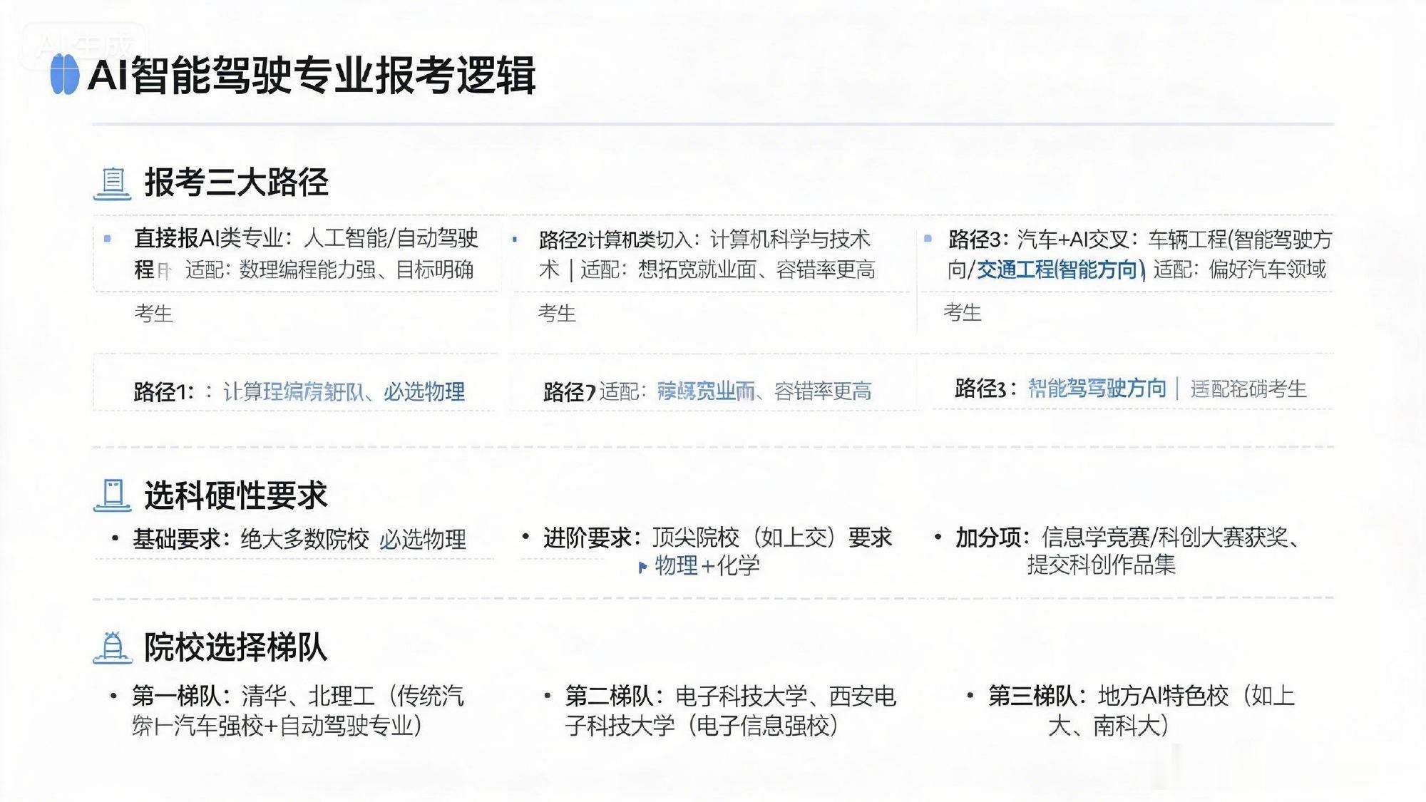 智能驾驶相关专业还能报吗？ 2026年高考刚刚结束，1290万名考生...