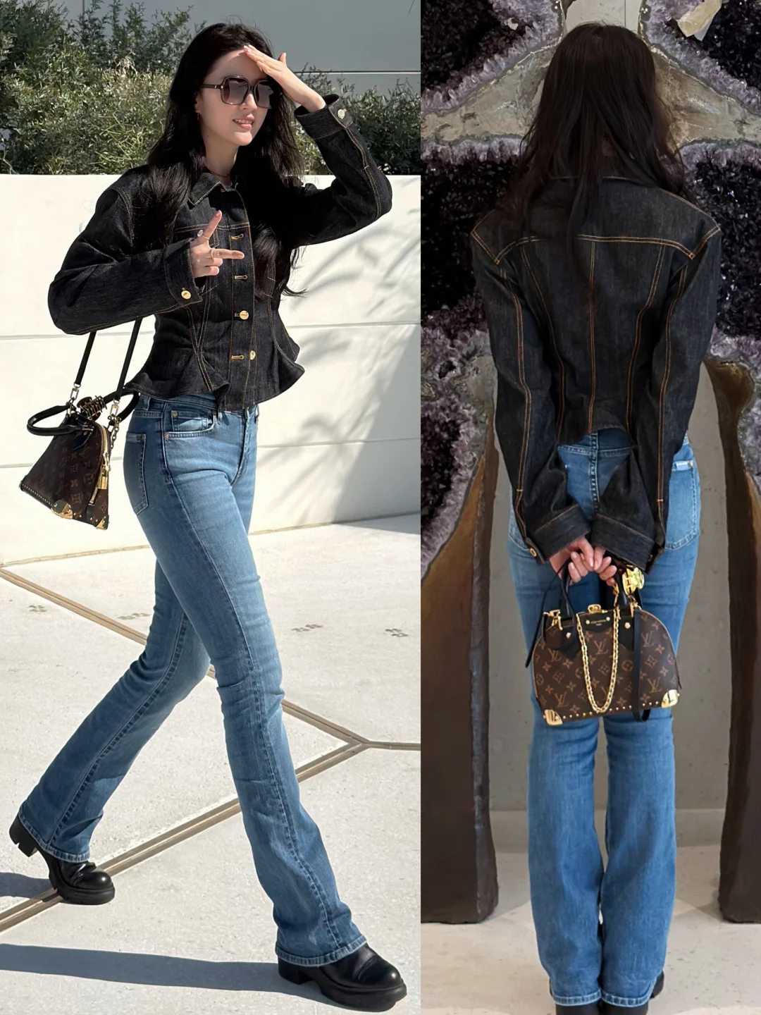 刘亦菲又寄来旅行明信片，身材好匀称！