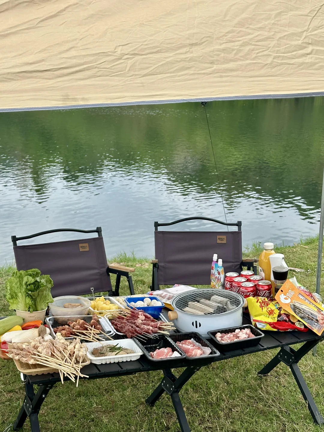 今天三岔湖 最会搞露营的人is me
