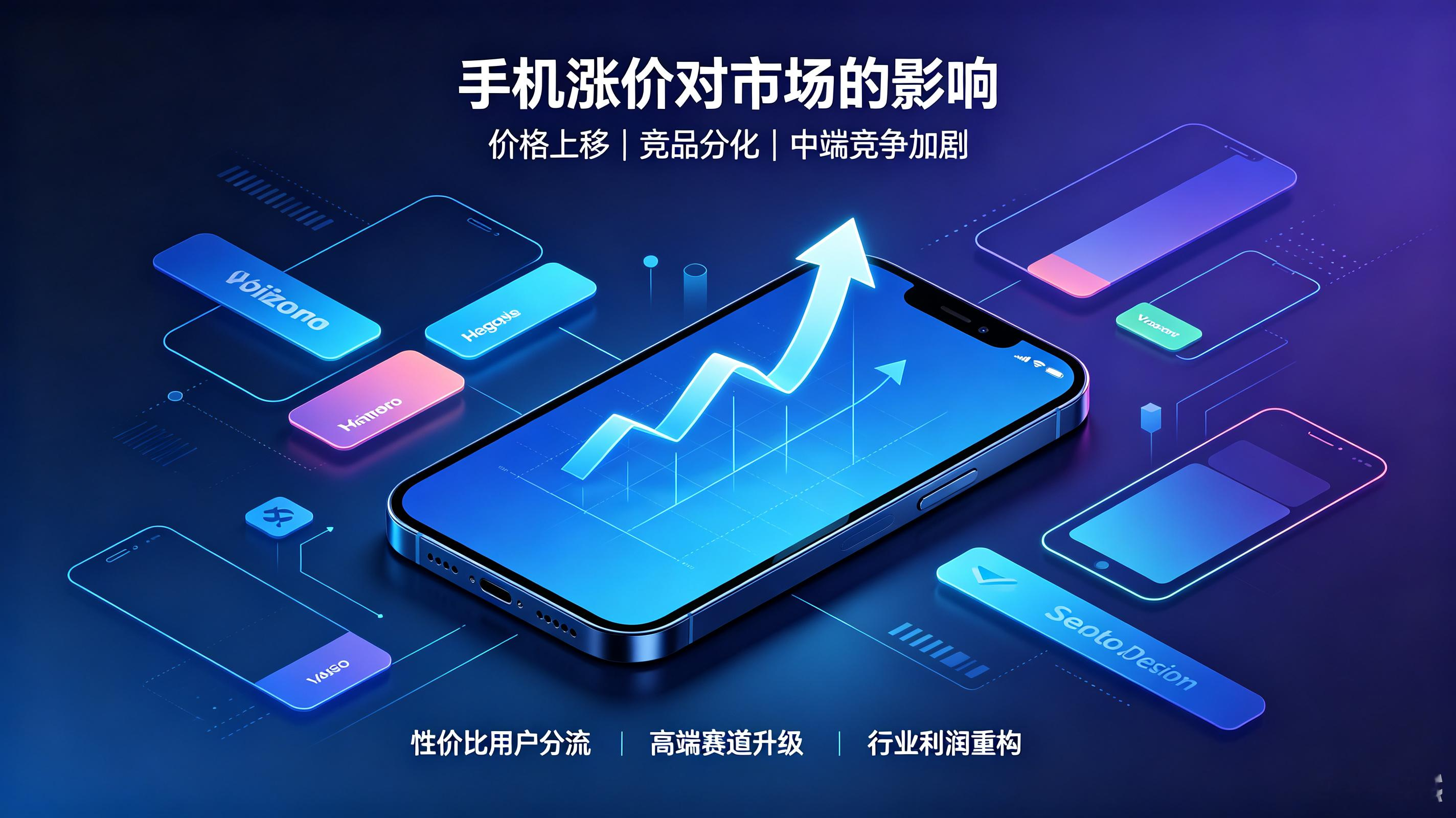 小米手机涨价对其他品牌有何影响小米作为性价比标杆选择涨价，给荣耀、OV带来定价空间，中端用户向外分流，行业不再一味低价厮杀，开始比拼综合实力。