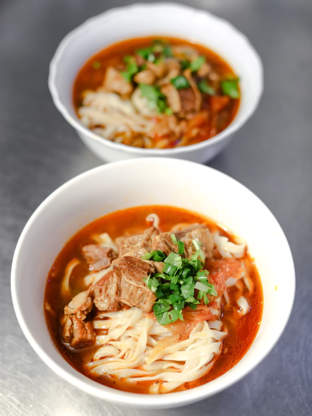 一人食|坚持做100种面不重样（58）番茄牛腩面