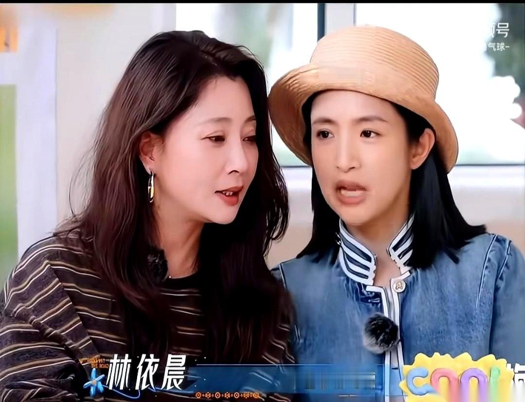 林依晨在节目里当面问殷桃怎么也来参加这个了。
这个两年前在《中餐厅》里对着素人厨师步步紧逼、绝不妥协的女人，这次回话时眼神躲闪了。
她给出的停工原因是家里顶梁柱倒了导致整整两年没工作。
这话一出来，弹幕直接炸了。
其实仔细掂量掂量，挺扎心的。大家对她的印象，很多还死死钉在两年前挨骂的那个阶段。那时候