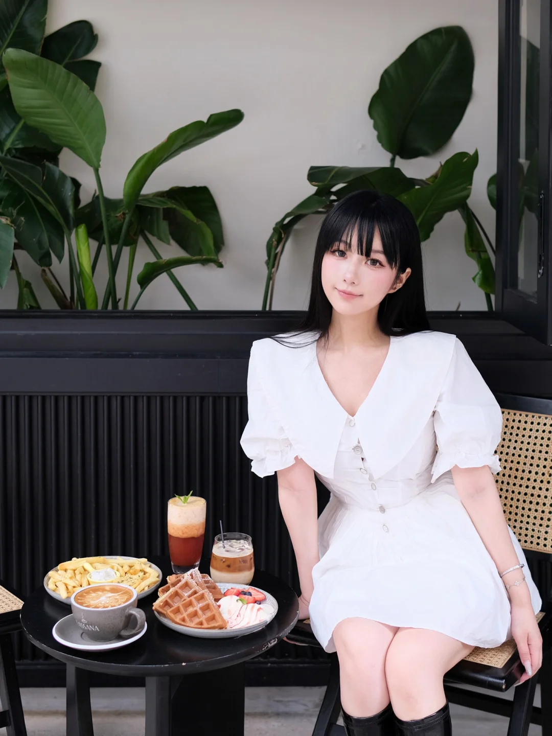 香港｜黑白法式风情下午茶—Lassana🔲