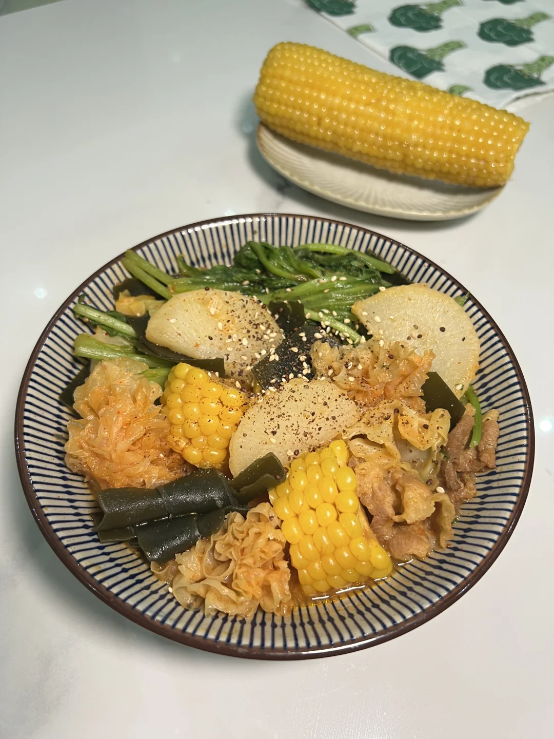水煮菜真的好吃！重在配料