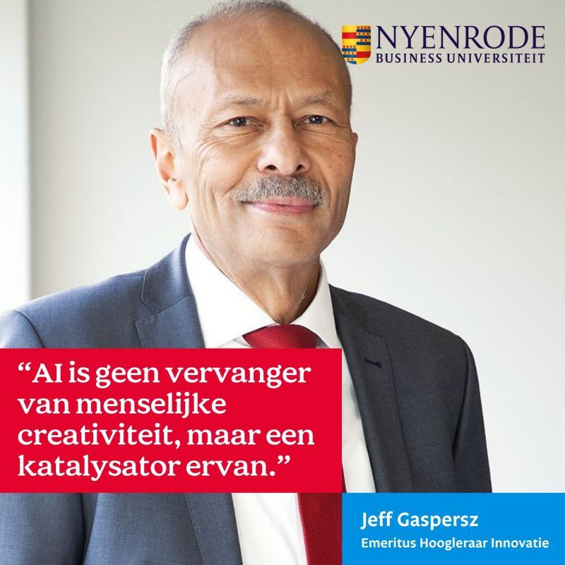 🤖 AI 时代，领导者最容易犯的错误是什么？｜Jeff Gaspersz 教授谈 AI 与领导力 🇳🇱

奈耶诺德大学创新学荣休教授 Jeff Gaspersz 指出，领导者在 AI 问题上最大的误区，恰恰是把这项技术主要用来提高速度和效率。

⚙️ 只追求降本增效，就错过了 AI 真正的价值 在 Gaspersz 教授看来，如果只 ​