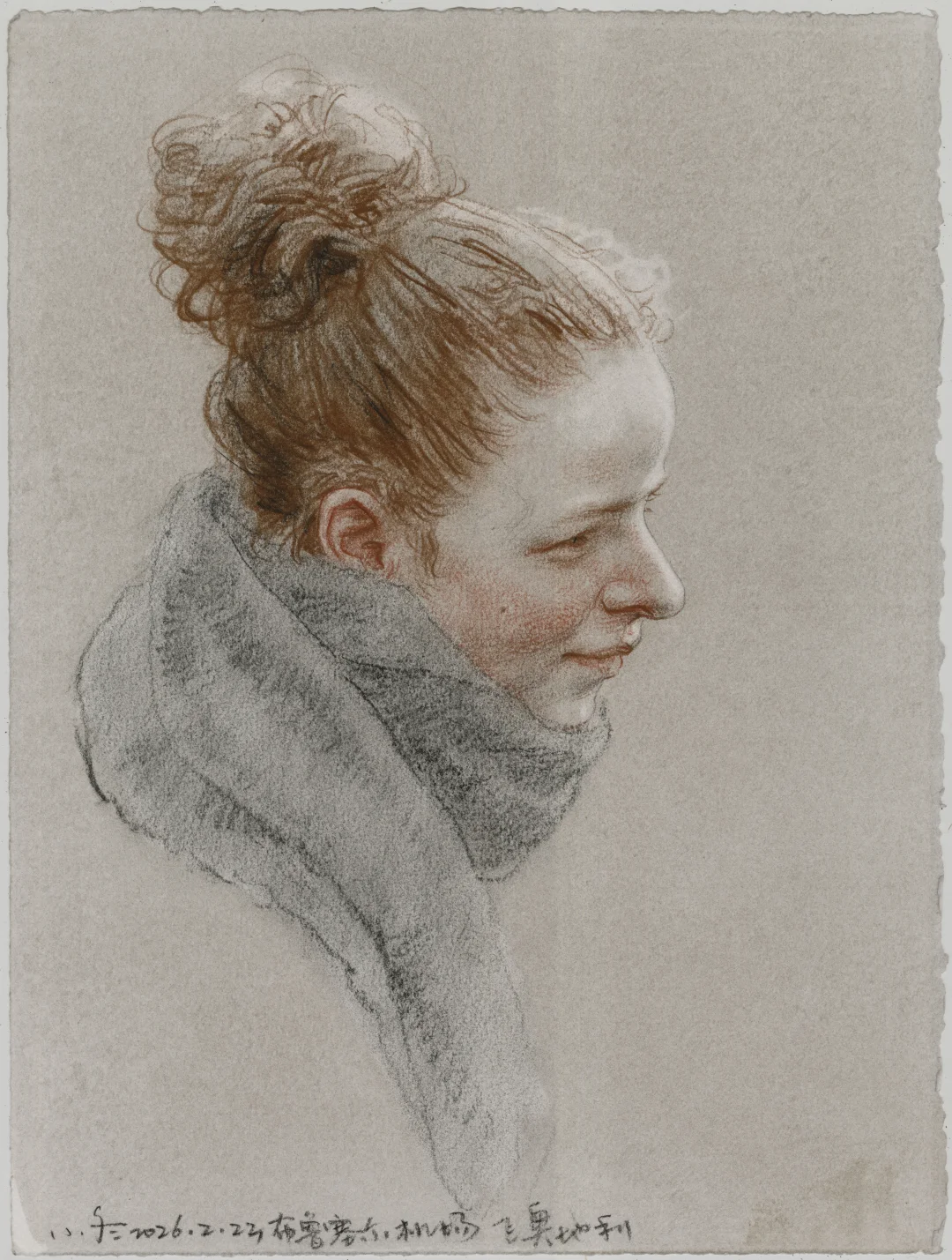 布鲁日的蓝围巾女孩