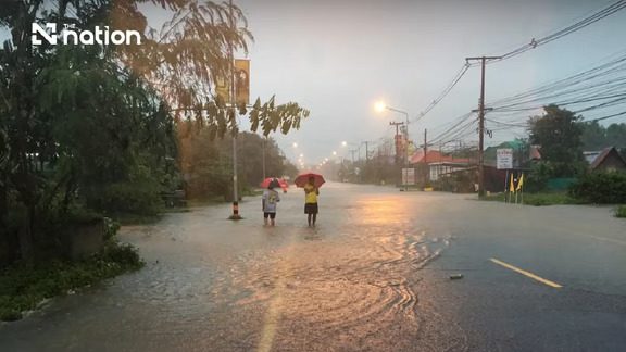 泰国发布今日起为期七天的强降雨预警