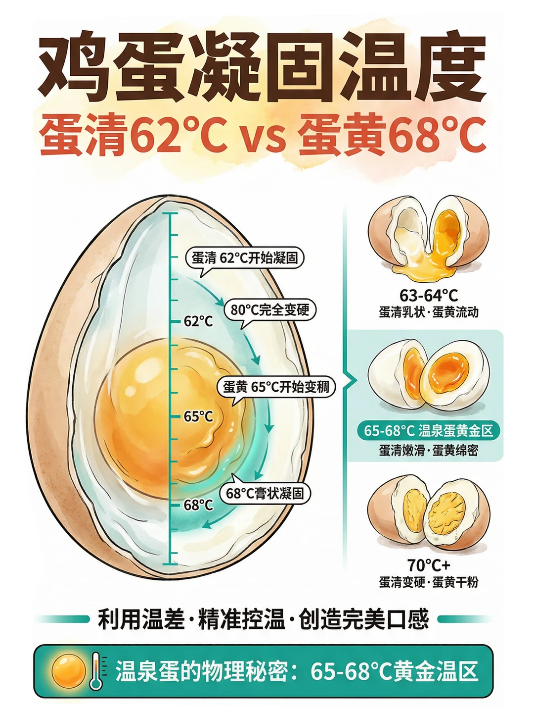 🥚如何煮出一颗完美温泉蛋