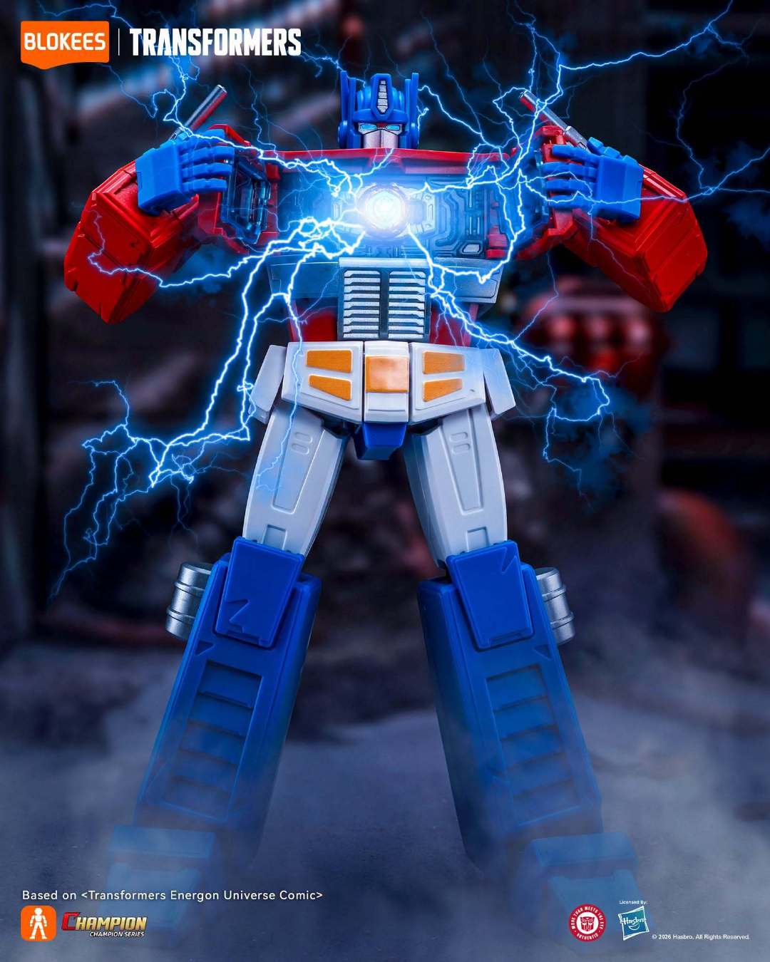 Blokees 布鲁可 Champion Class Energon Universe Optimus Prime 能量宇宙擎天柱 官图更新#变形金刚# ​