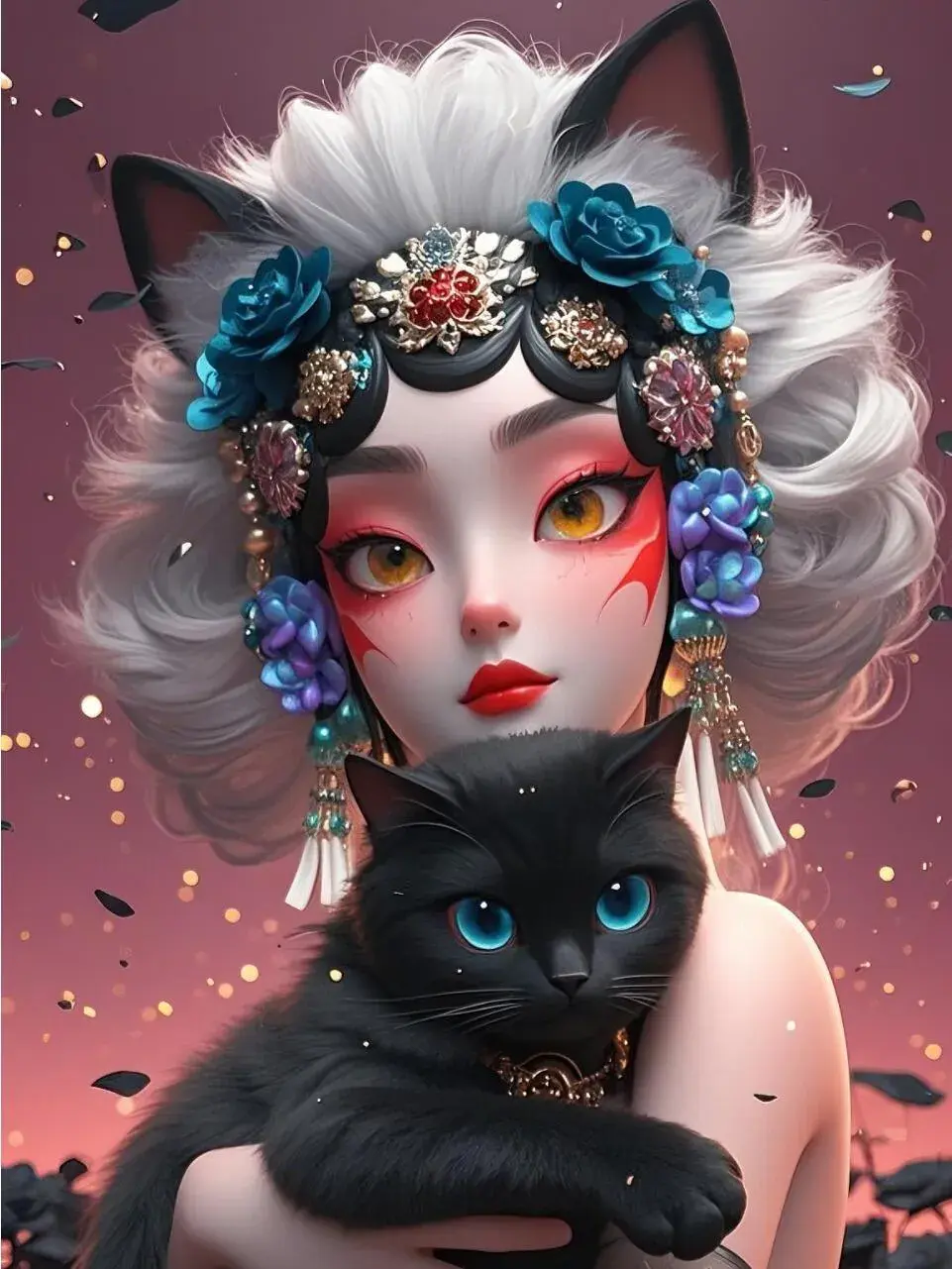 🐱✨《猫与少女》✨🐱