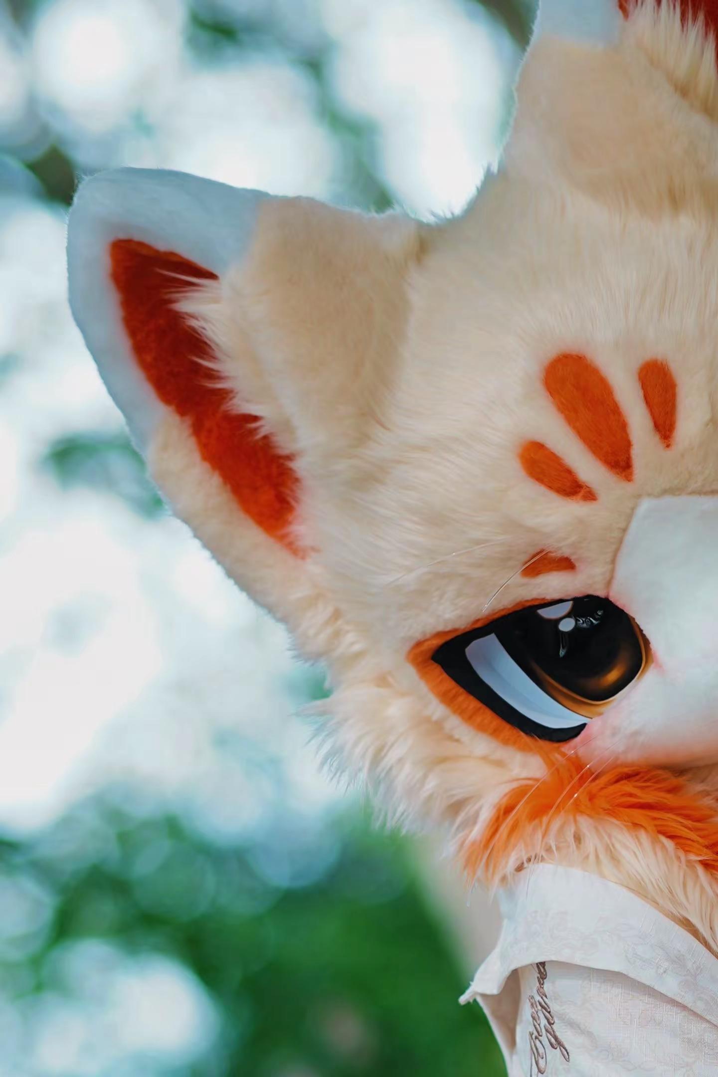 你眼睛  吞了我。兽装 furry fursuit