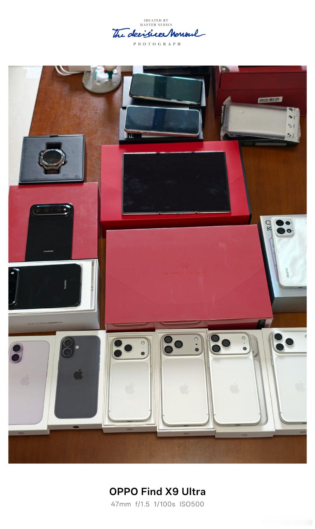 今天早上到的快递
​新增华为Pura X View红色512全新未拆封
​新增华为Pura X View黑色512全套充新 ​