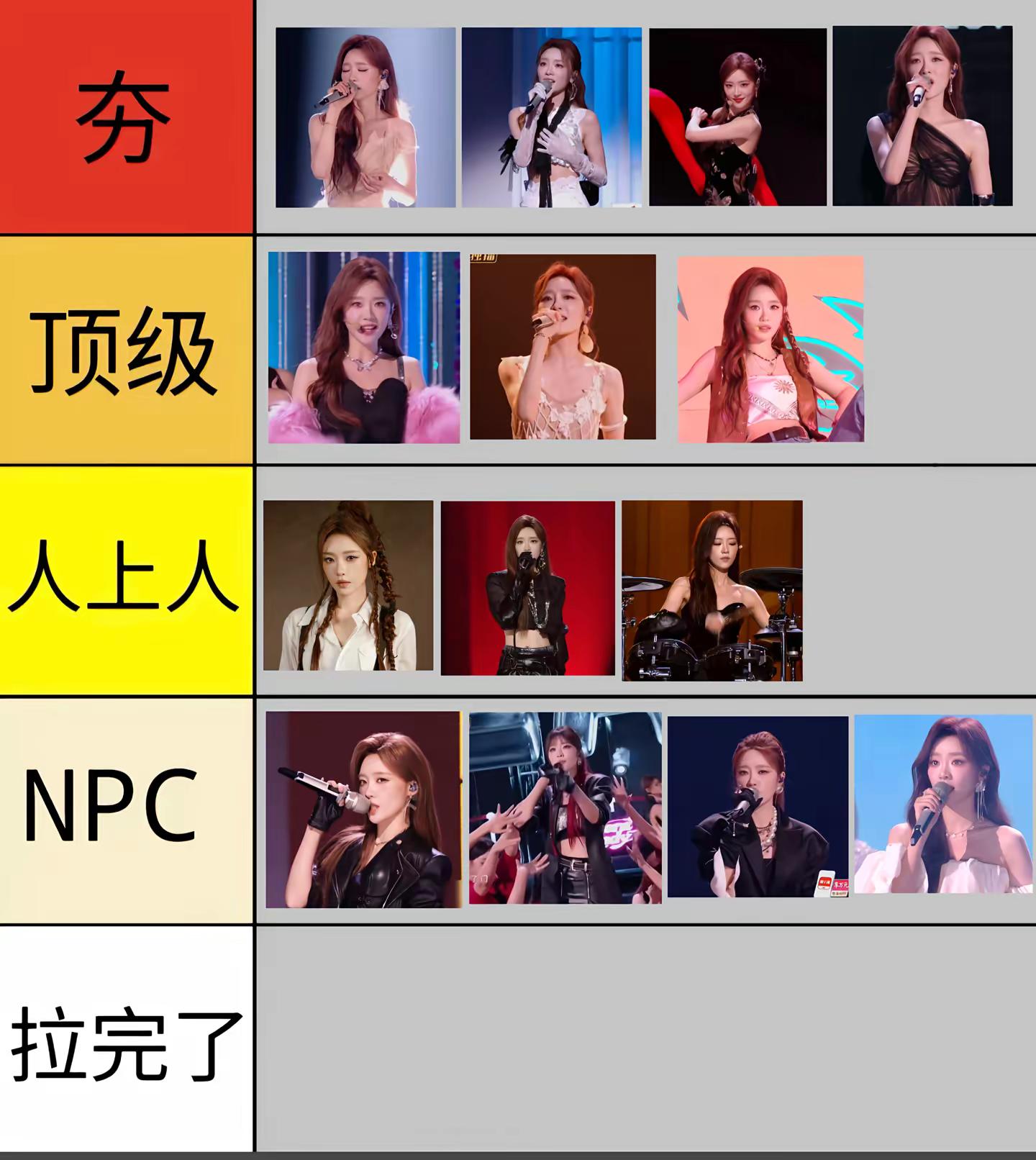 张月舞台排行。张月 乘风2026