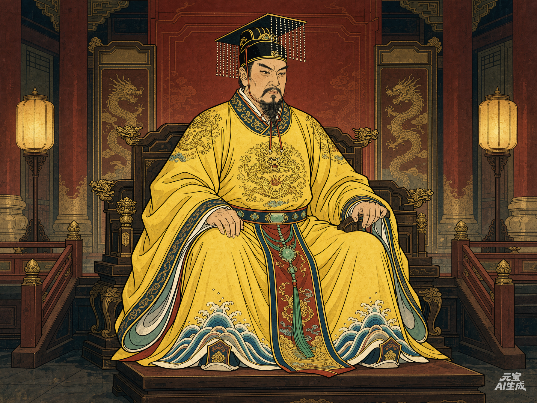 朱元璋：从要饭的到皇帝，我只用了15年
要说历史上最励志的逆袭，朱元璋认第二，没人敢认第一。
别人创业要本金，他创业只有一只破碗。别人跳槽看简历，他的简历上写着：放牛娃、和尚、乞丐。就这么一份“完美”履历，愣是干到了帝国CEO，你说气人不气人？
穷到极致，才会玩命
很多人不知道，朱元璋当年参加起义军