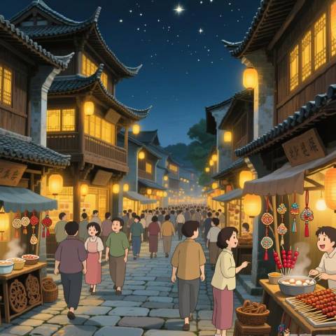 山河烟火食纪