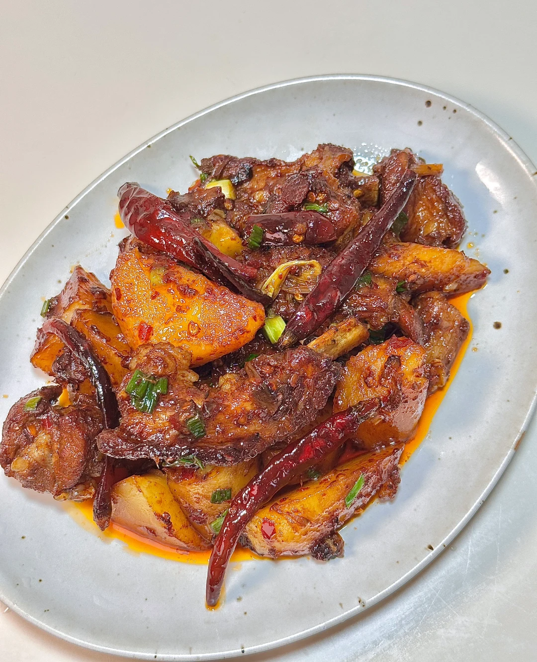 是谁的土豆烧排骨啊！！！巨好吃！