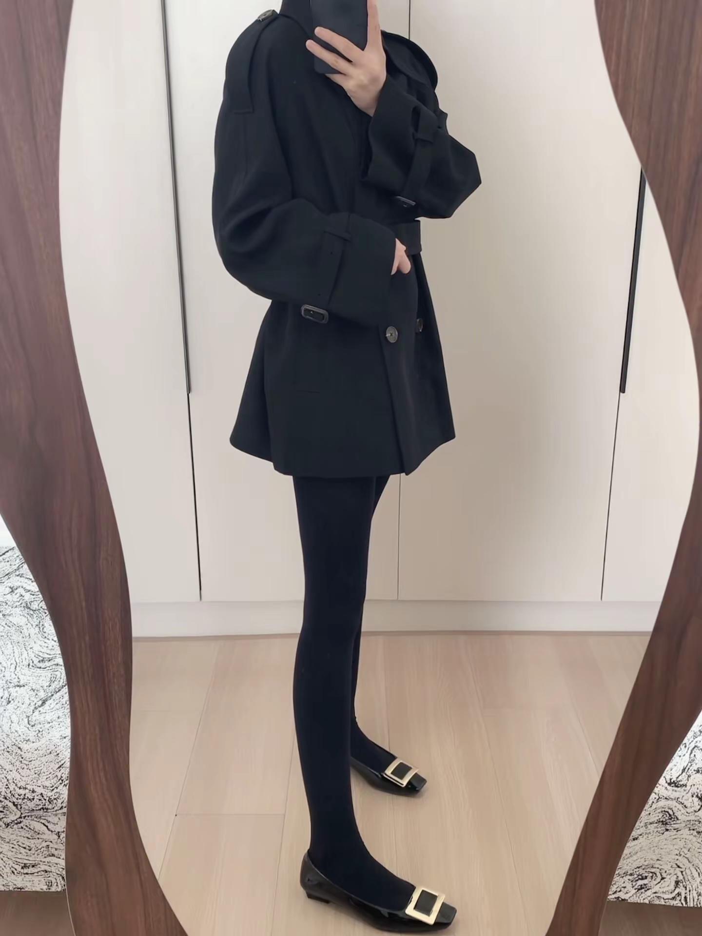 果然时尚是个轮回 之前叫打底裤 现在叫厚黑美学 棠丛家的虽然小贵 但真的很好穿