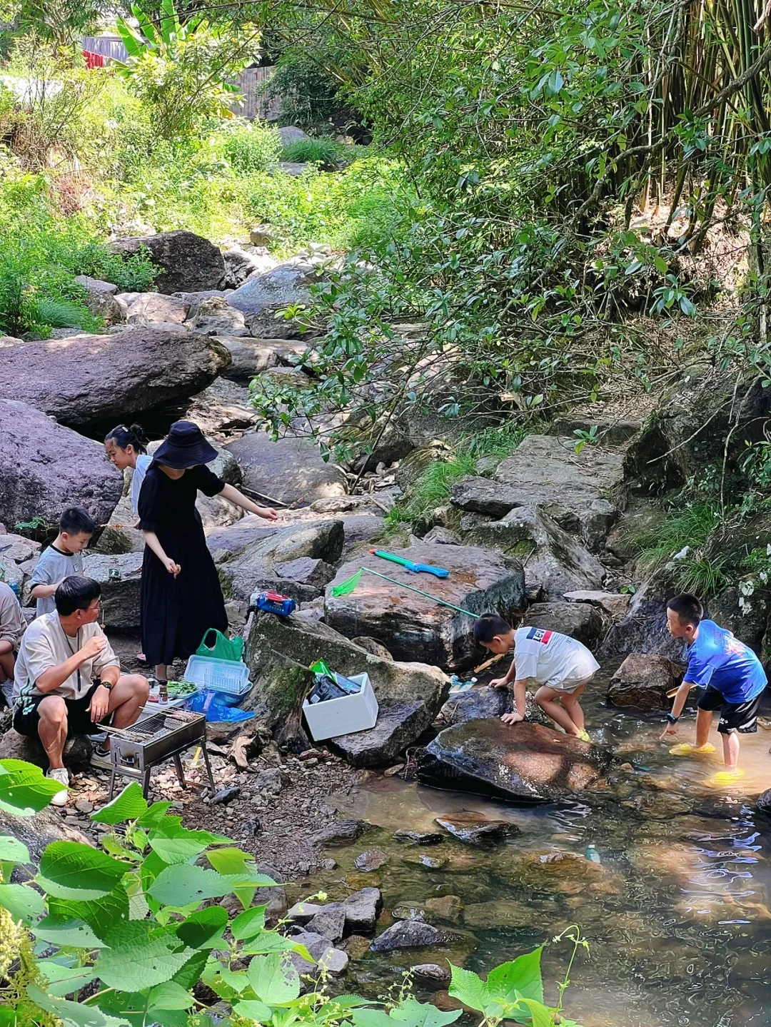 乐清｜城北秋天的第一场户外烧烤带娃的日子