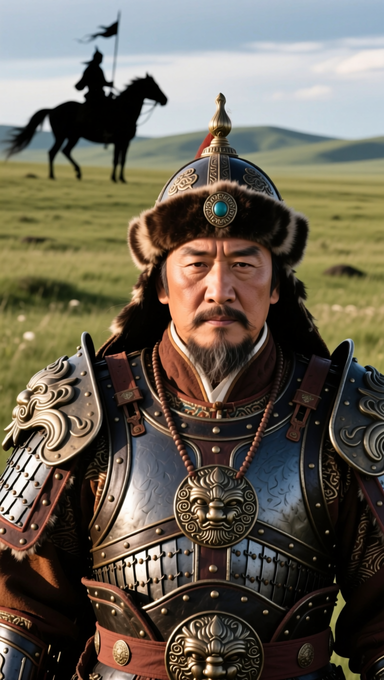 一代天骄成吉思汗：从苦难少年到草原霸主
​

 
蒙古草原上，曾走出一位改写欧亚历史的征服者。他名叫铁木真，后来被尊为“成吉思汗”。从少年落魄到一统草原，他的一生充满传奇与铁血。
 

 
成吉思汗，原名铁木真，是大蒙古国的建立者，也是中国历史上极具争议和影响力的军事领袖。他出生于蒙古草原，早年命运