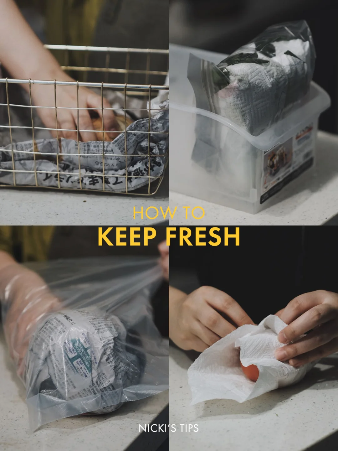 8大类简单快速时蔬保鲜方法-上