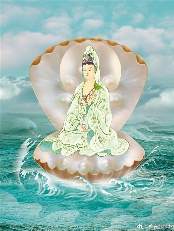 🙏《观世音菩萨普门品》🙏

      尔时，无尽意菩萨即从座起，偏袒右肩，合掌向佛，而作是言：世尊！观世音菩萨，以何因缘名观世音？  佛告无尽意菩萨：善男子！若有无量百千万亿众生受诸苦恼，闻是观世音菩萨，一心称名，观世音菩萨即时观其音声，皆得解脱。若有持是观世音菩萨名者，设入大火， ​