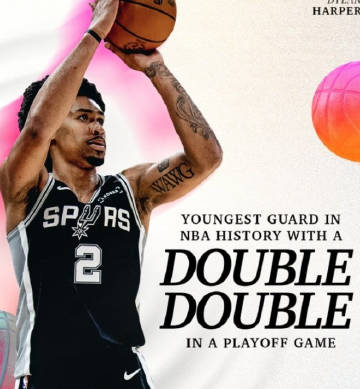 NBA季后赛西部首轮G3，马刺120-108战胜开拓者，大比分2-1领...