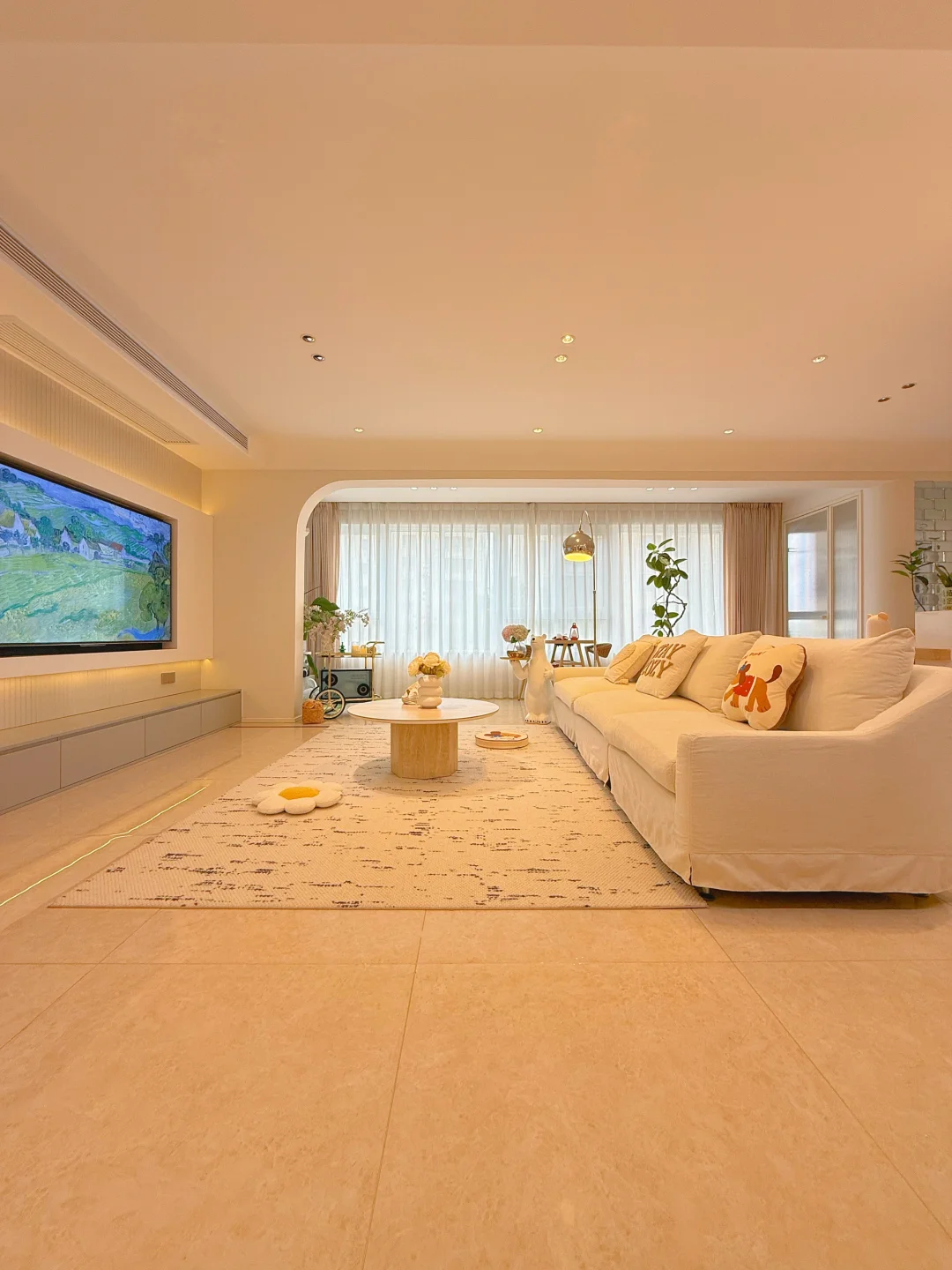 真的不是大平层，是我120平的小家啊！