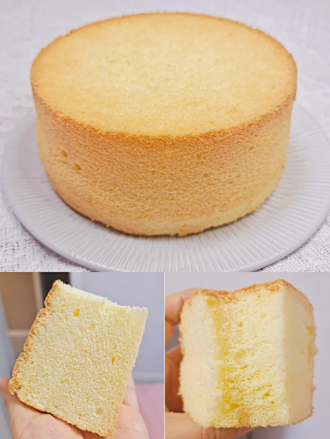 锁死这个配方🔥零失败❗戚风不会“气疯”