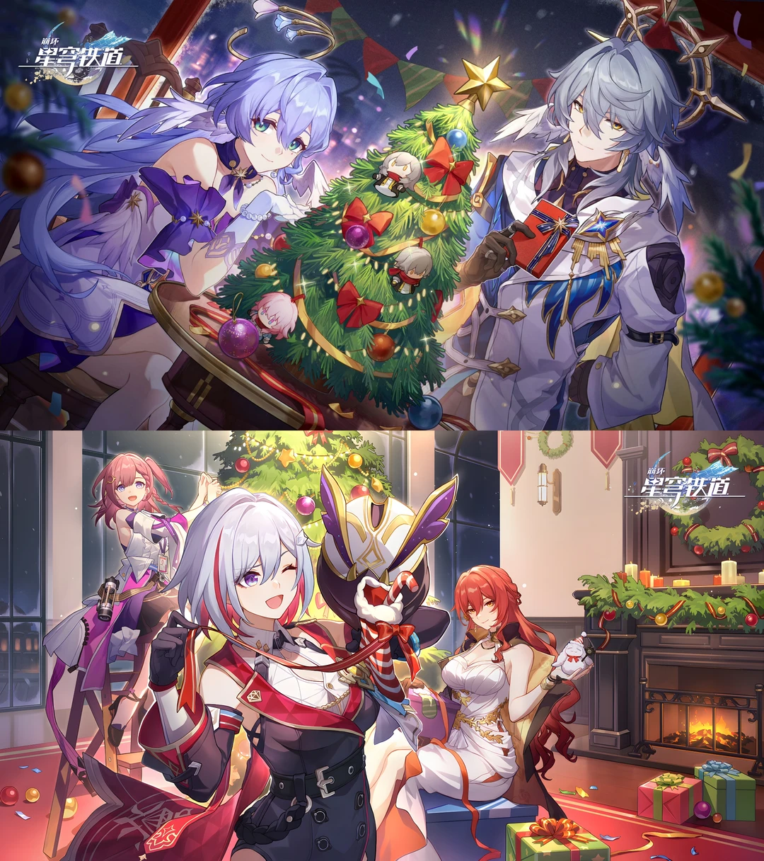 特别美的小鸟兄妹，圣诞快乐！