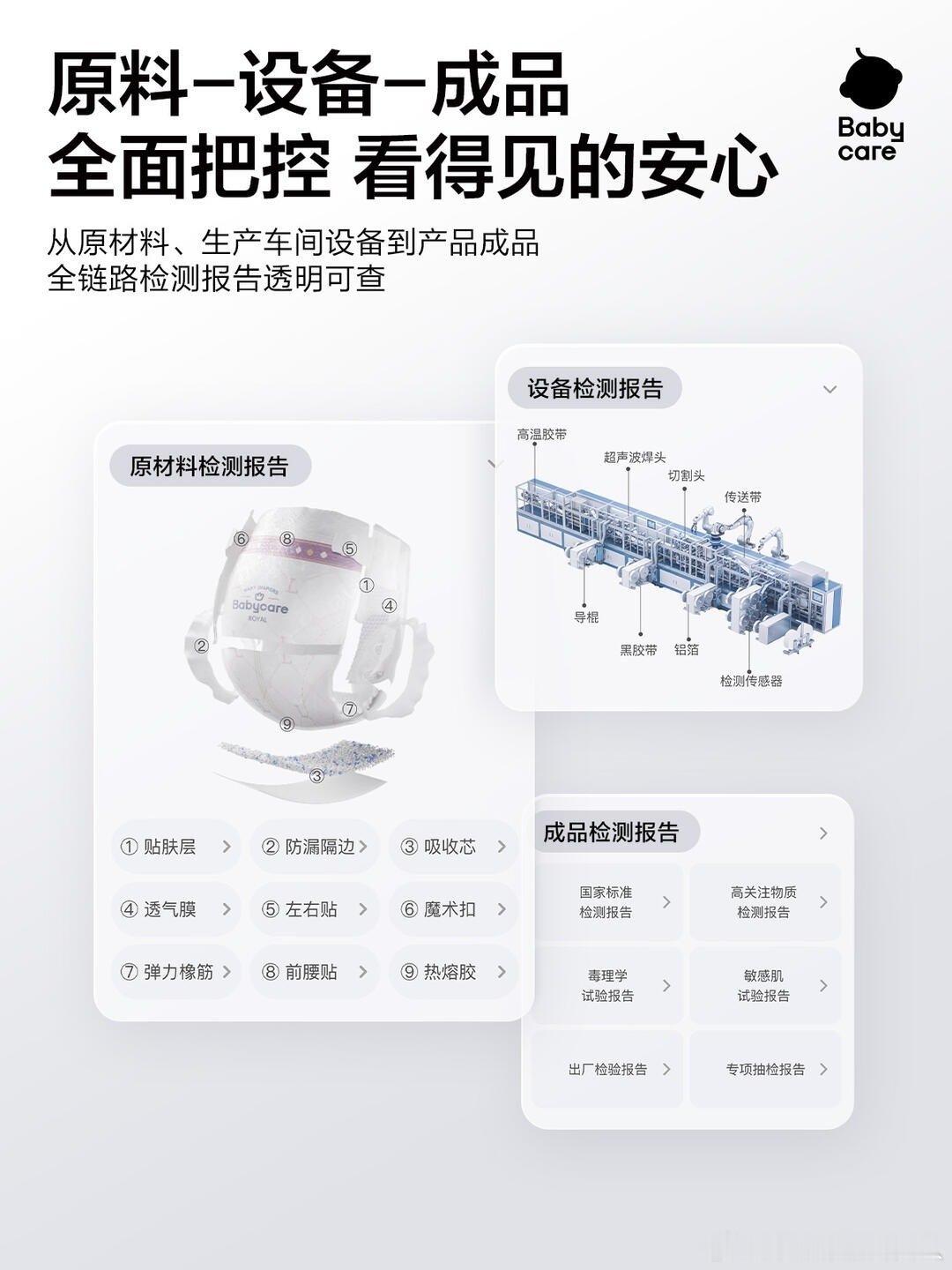 #官方通报Babycare纸尿裤甲酰胺未检出# 悬了很久的心放下了，国家联合调查组公正核查，Babycare纸尿裤甲酰胺未检出，宝妈们不用过度焦虑 #Babycare感谢国家联合调查组# ​