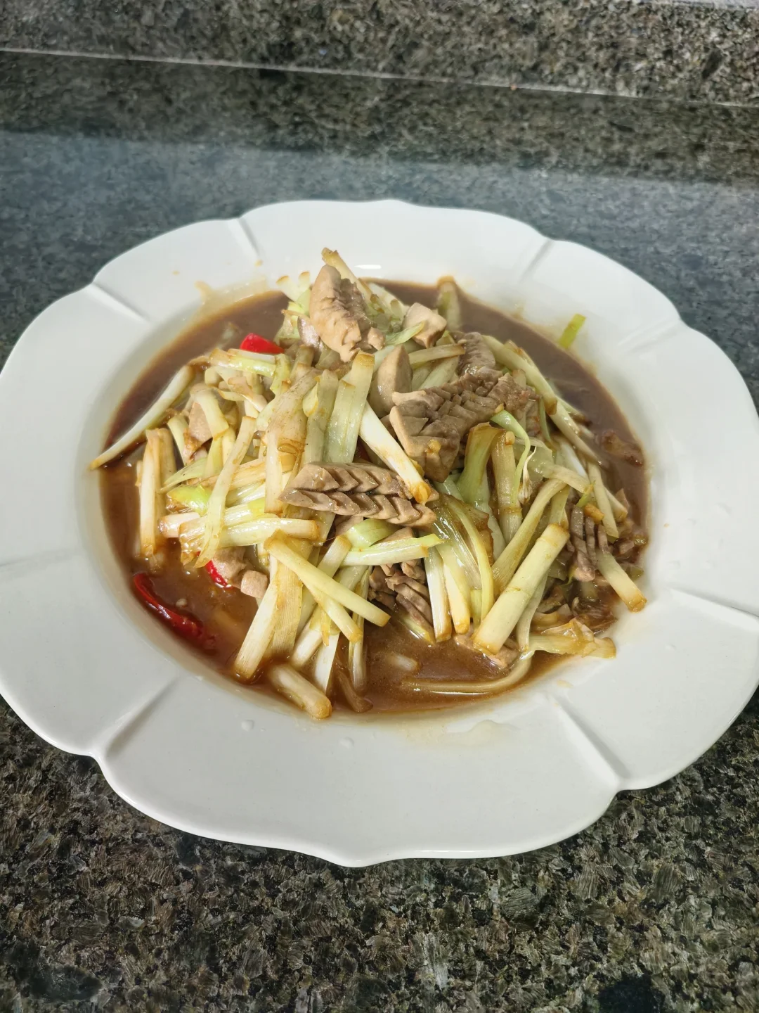 腰花炒韭黄，一周吃三次都不会腻！