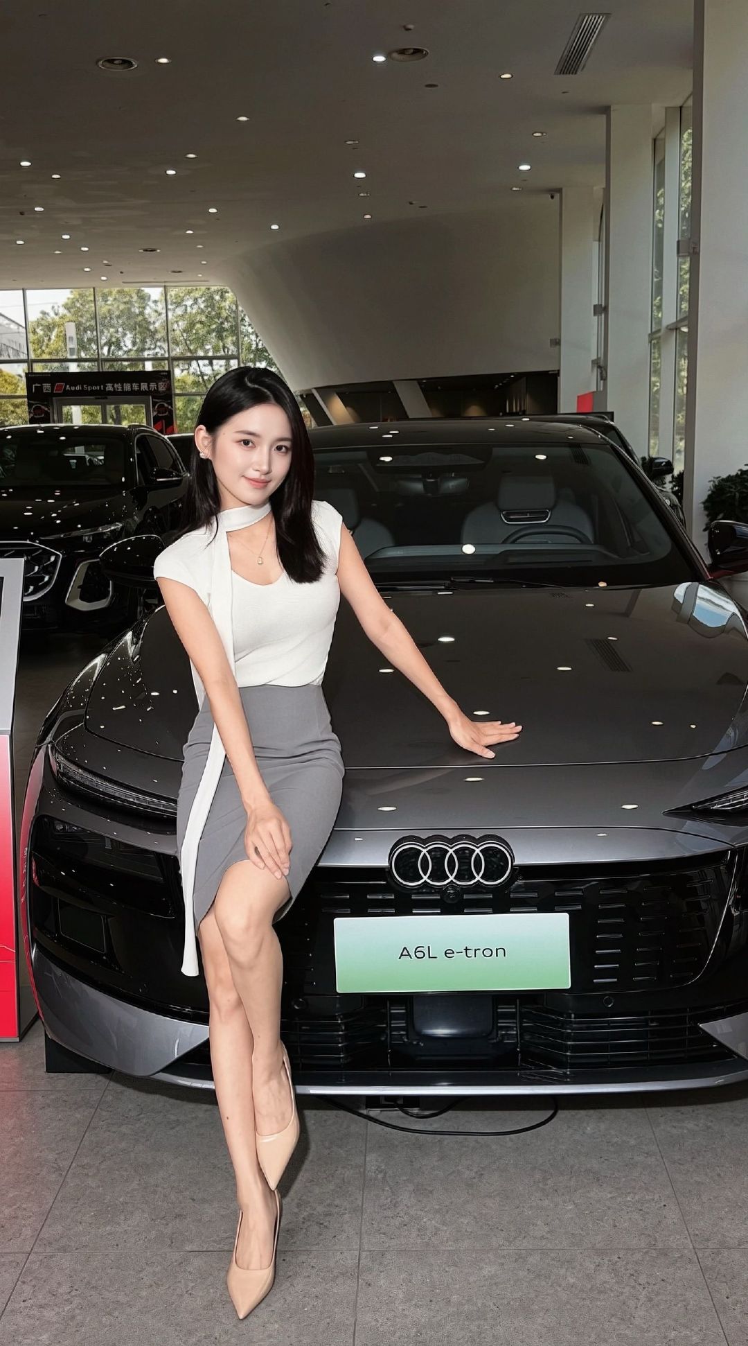 奥迪新能源车型越来越多了 ​
