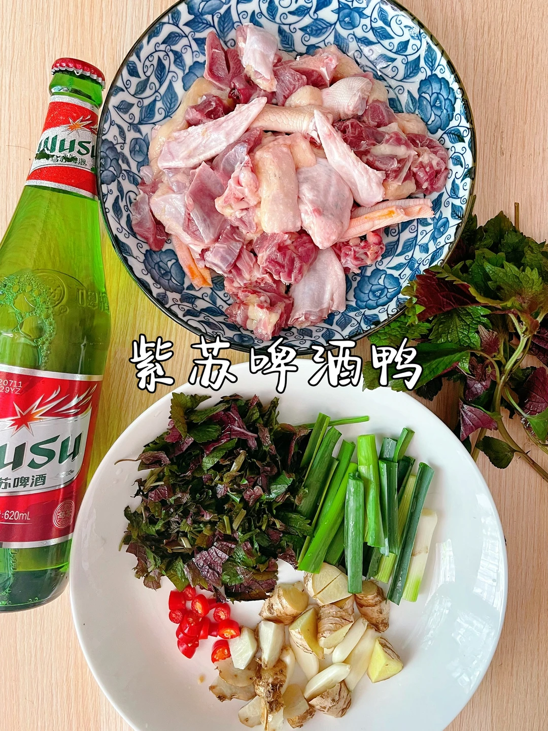 一口封神的广东紫苏焖鸭🦆