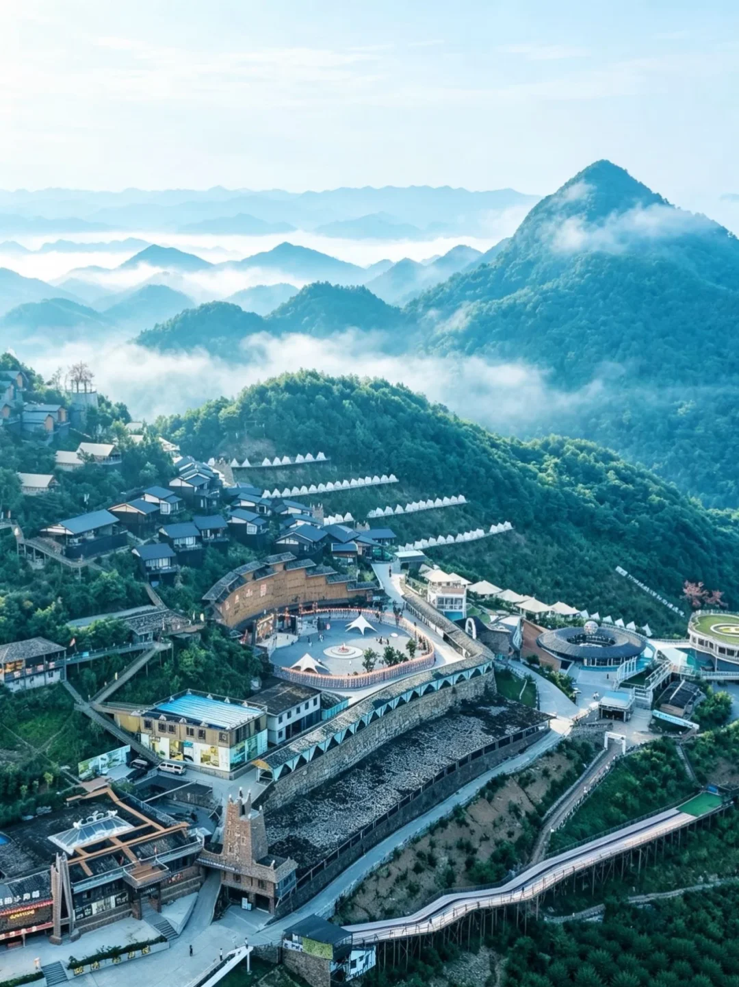 成都40℃出逃！九皇山两天一夜避暑封神