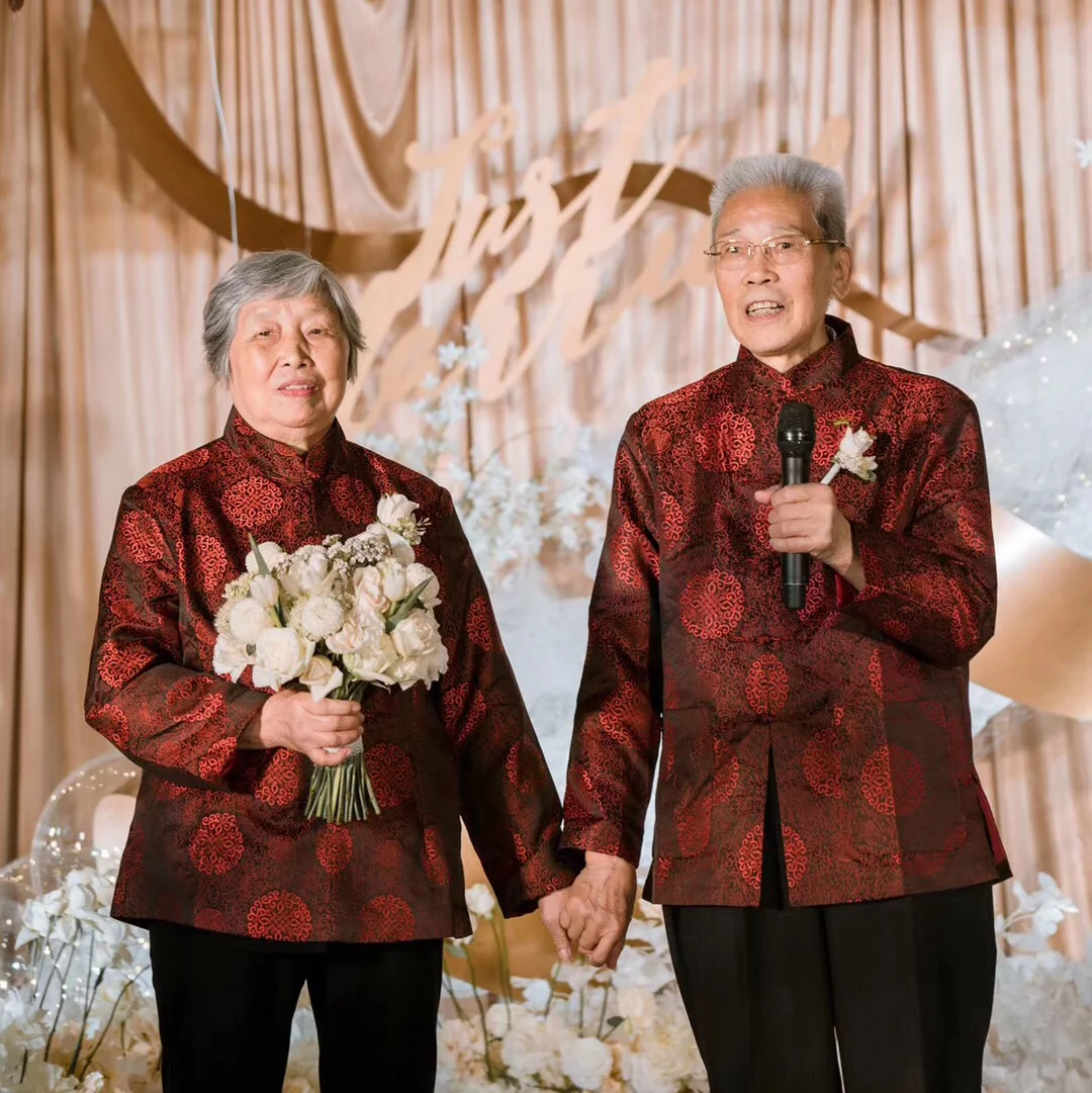 婚礼上最感人的这一幕