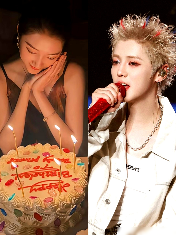 鹿晗连生日祝福都没发，关晓彤那边正在央视黄金档拿命拼一个白化病角色。
头发眉毛全漂成浅金色，素颜出镜，眼泪一颗颗砸进碗里。就为了演《生逢其时》里的齐时。媒体说她主动跳出青春校园的舒适区，角色越挑越硬。从《耀眼》里减重十几斤的落难千金，到悬疑、谍战一部接一部。圈内导演的原话：演技有肉眼可见的成长，开