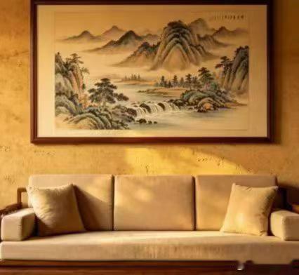 家居环境中的“靠山”指啥?家居环境里的“靠山”，主要指背后有稳固依托，让人坐卧时心里踏实。常见有三类:住宅后方有山体或高大整齐的建筑，叫“以楼为山”;客厅沙发背后靠实墙，象征事业有支撑;床头靠实墙，代表睡眠安稳、感情稳定。如果沙发背后是窗、过道或空荡空间，心理上容易缺少安全感。补救办法:在沙发后放矮柜、屏风、书架或绿植，制造“人造山”;床头摆放尽量贴实墙，避开靠窗、靠卫生间墙。靠山不宜过高过近，否则反而有压迫感。