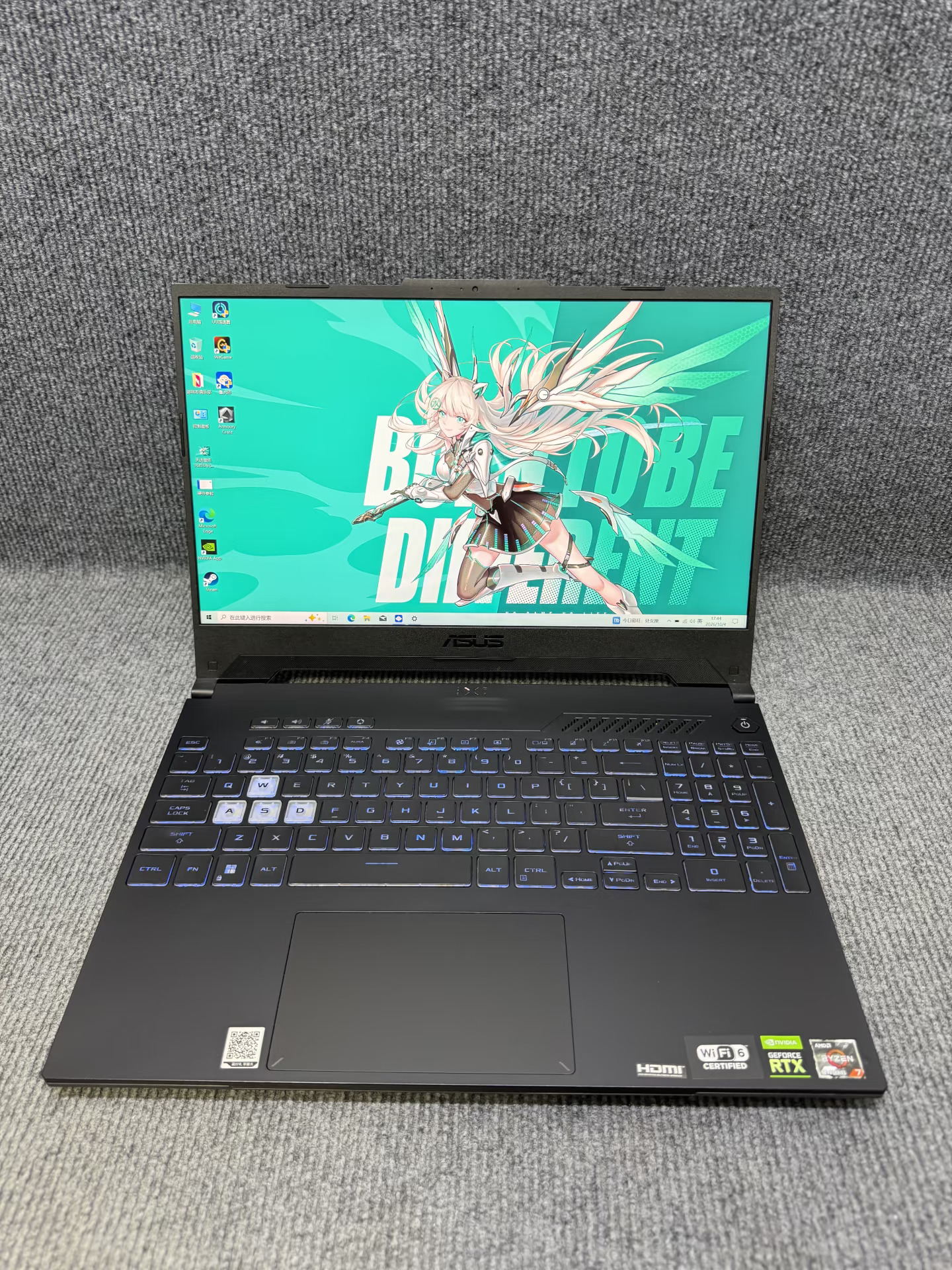 华硕天选3游戏本 满血Rtx3060 4350元