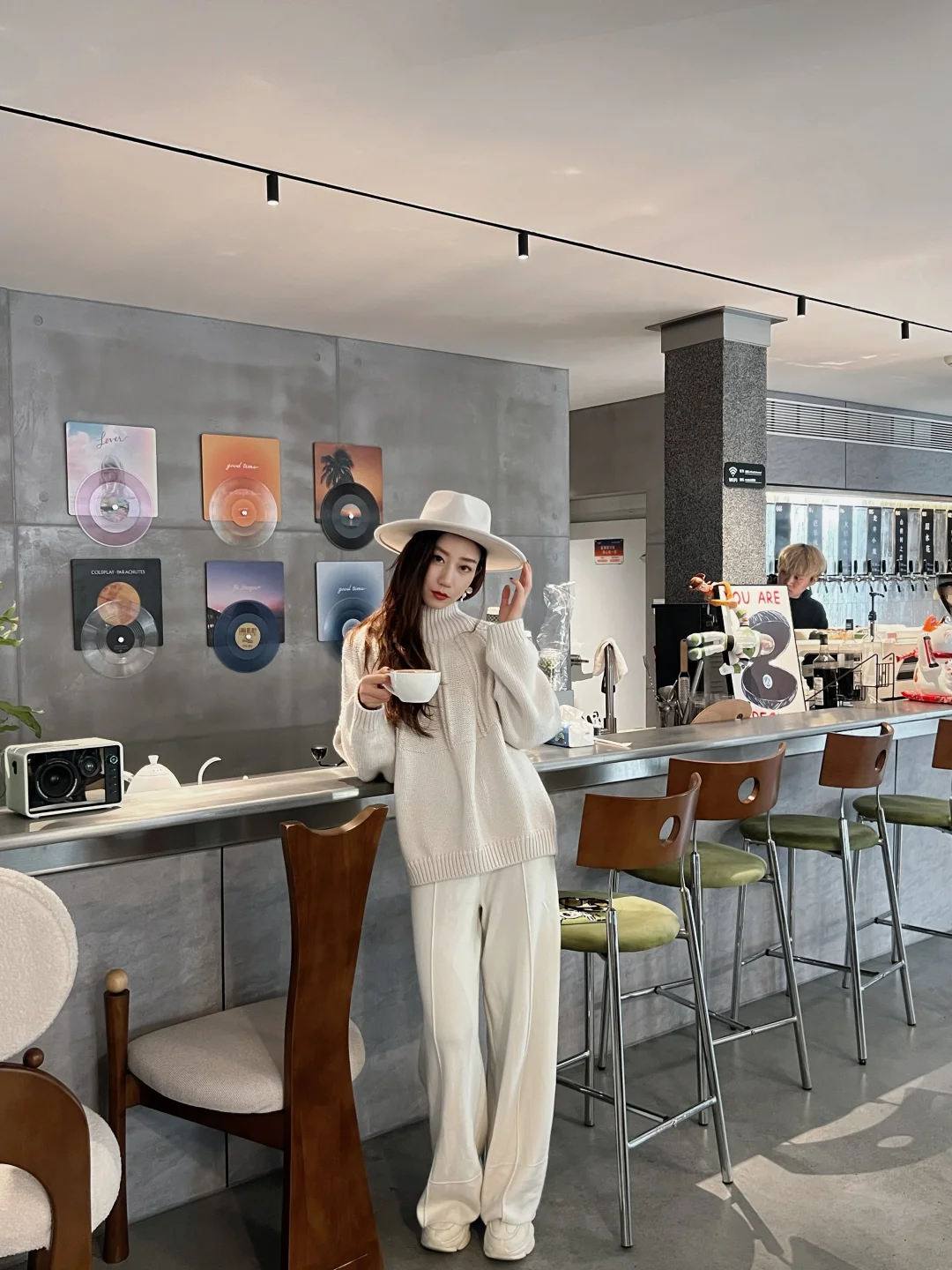 春日高级白色质感穿搭来了☕