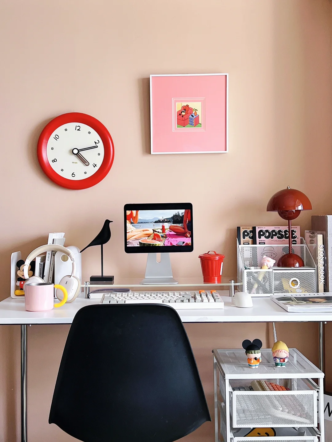 过七夕｜帮你搭配一个多巴胺色彩书桌