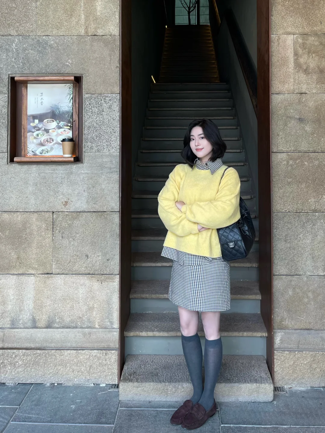 早秋穿穿黄毛衣🐥🤎