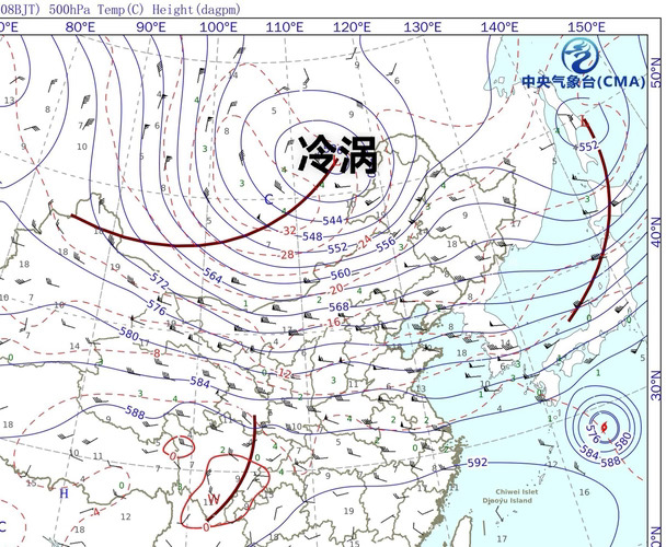第一、二、三张图分别为9月29日8时500百帕、850百帕、地面天气图，蒙古冷涡逐渐逼近东北地区，冷涡的前方在低空有明显的冷暖交汇，形成的切变线和冷锋位于内蒙一带也在继续东移，此时黑吉辽处于偏南气流控制，数值模式预报给出了这股偏南气流具有一定的水汽通量和辐合。
预计9月29日午后开始，随着切变线和冷锋过境，黑吉辽的降雨开始增多，辽宁中东部和吉林中东部一带降雨可能比较明显，中央气象台给出了大范围中雨，在辽阳东部、本溪西部、丹东凤城、鞍山岫岩一带还报出了大到暴雨。还有这轮降雨在辽宁对流性较强，伴随雷电，局部还可能出现雷暴大风和短时强降雨，要注意防范。
#天气 #天气预报 #地理 #科普 #东北 #辽宁 #暴雨